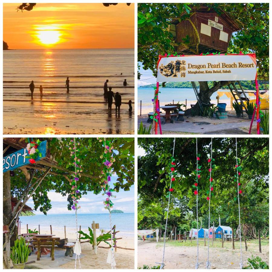 Dragon Pearl Beach Resort Kota Belud Exterior photo